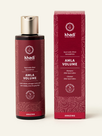 amla volume natural shampoo by khadi packaging