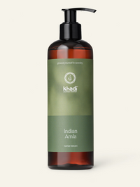 Front view of Khadi Indian Amla Hand Wash – showcasing its vibrant design