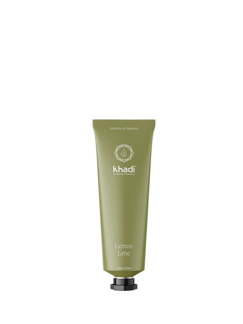 Image of Khadi Lemon Lime Hand Cream – refreshing citrus nourishment for hands