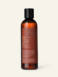 Back view of Khadi Pippali Pepper Body Wash – highlighting its spicy and natural ingredients