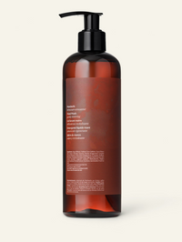 Back view of Khadi Pippali Pepper Hand Wash – exotic and spicy cleansing