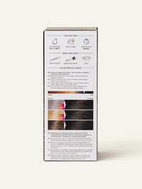 Ash brown hair color packaging by khadi side view