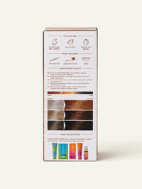 Light Brown hair color by khadi package side view