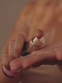 Video of khadi Rose Love natural Body Oil on a model’s body