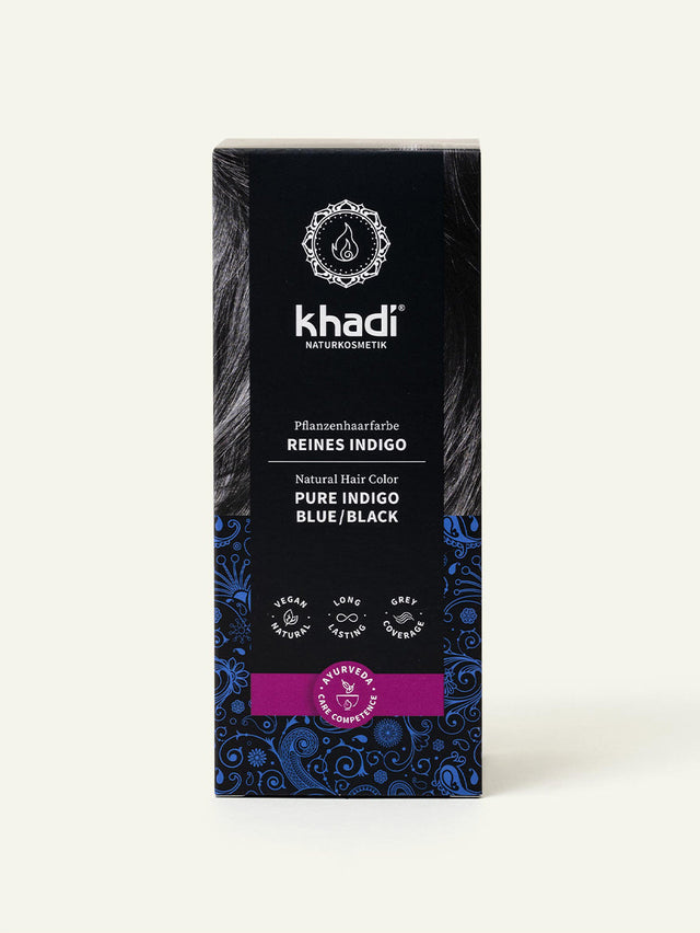 Image of Pure Indigo, side view of the packaging