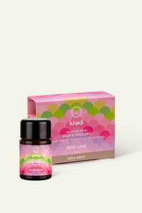 Image of Rose Love Body Oil, model showcasing the product on their leg