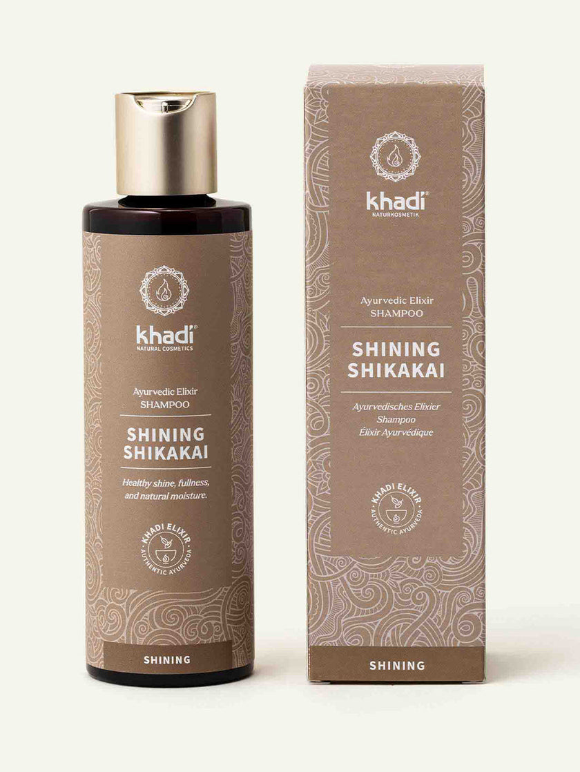 Image of Shining Shikakai Shampoo, additional packaging by khadi Elixir